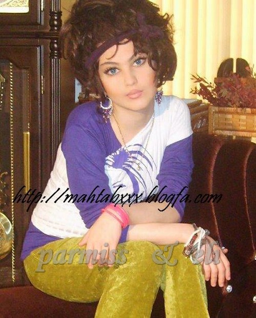 عکس های ساناز صالحی زیباترین مانکن 16 ساله ایرانی 5